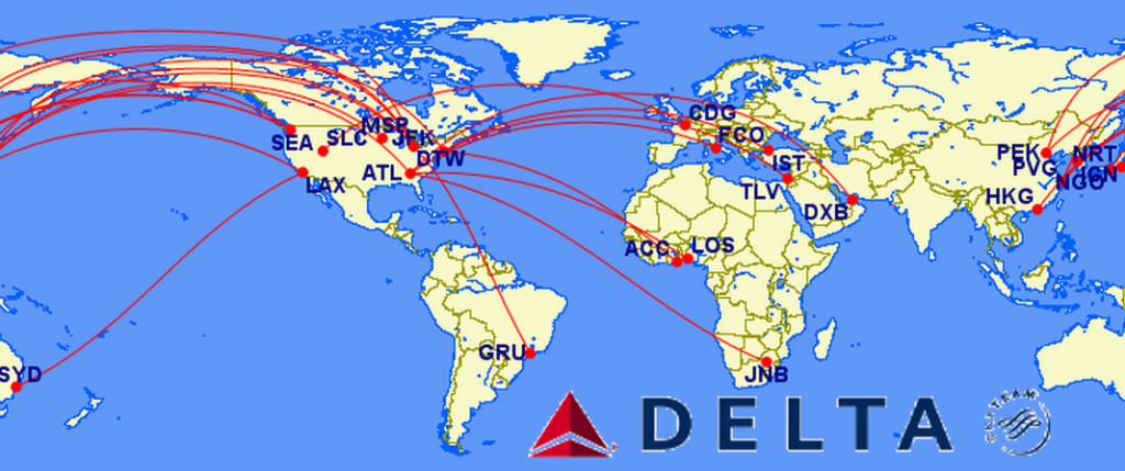 Top 12: Longest Non-Stop Delta Flights in the World