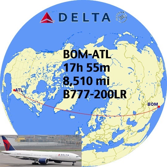 Top 12 Longest Non Stop Delta Flights in the World FlyerTalk Forums