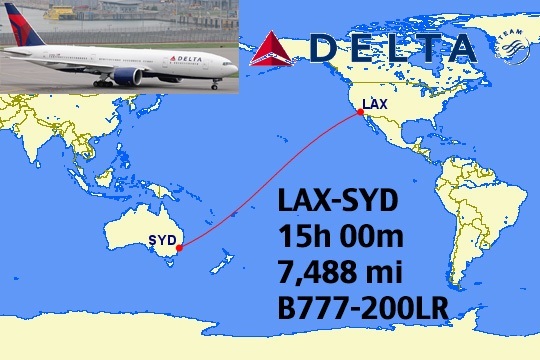 Top 12 Longest Non Stop Delta Flights In The World