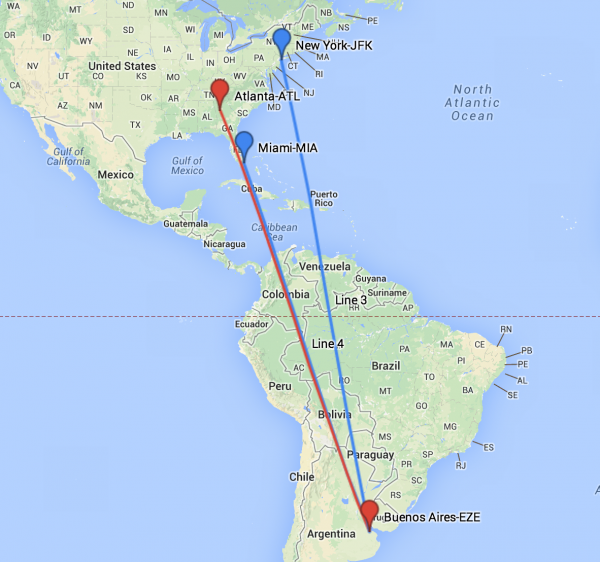 View Single Post South America Delta and Aerol neas Argentinas