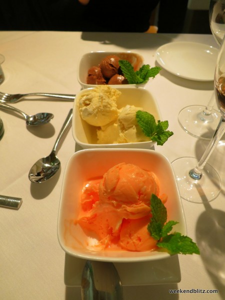 A variety of sorbets: aa