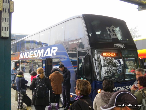 Andesmar: Our double-decker chariot that would (hopefully) carry us over the mountains safely