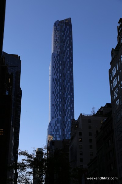 This brand new building houses the Park Hyatt in the first 25 floors.