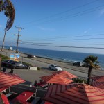 views of the Pacific from Malibu Seafood