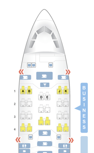 Alitalia Flight 603 Seating Chart