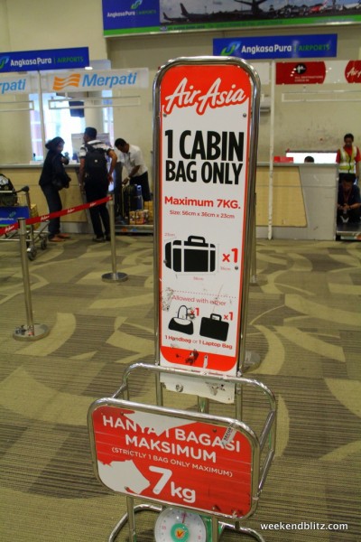 Good fun dealing with Air Asia and their baggage policies...